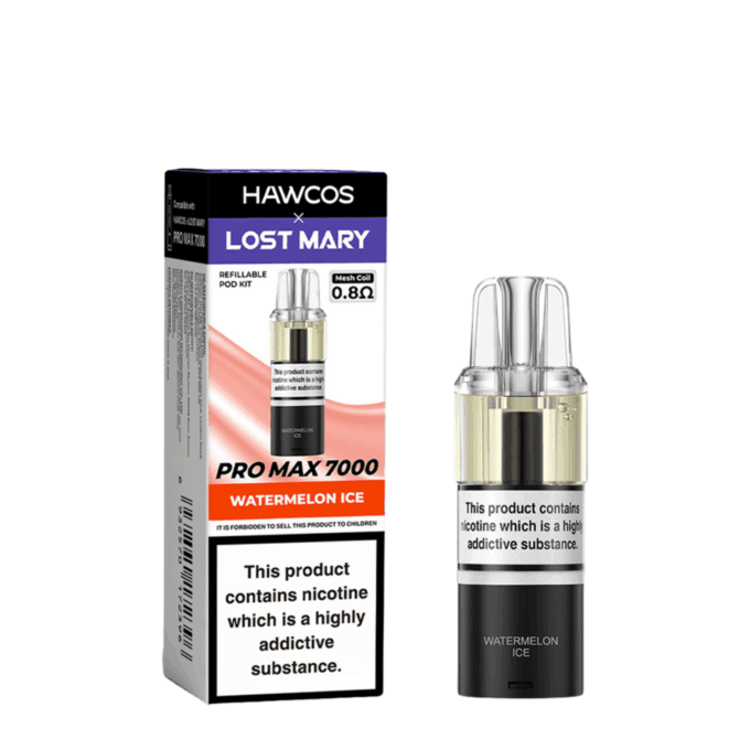 Box of 5 - Hawcos X Lost Mary 7000 Prefilled Pods