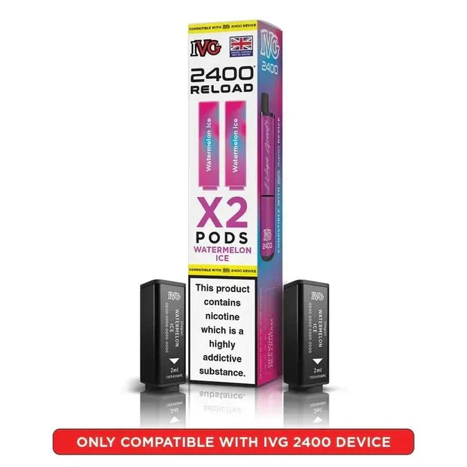 Box of 5 - IVG 2400 Reload 4IN1 Prefilled Pods