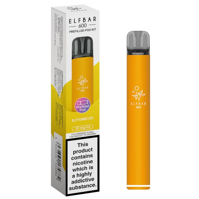 Elf Bar 600 Prefilled Kit (Box of 10)