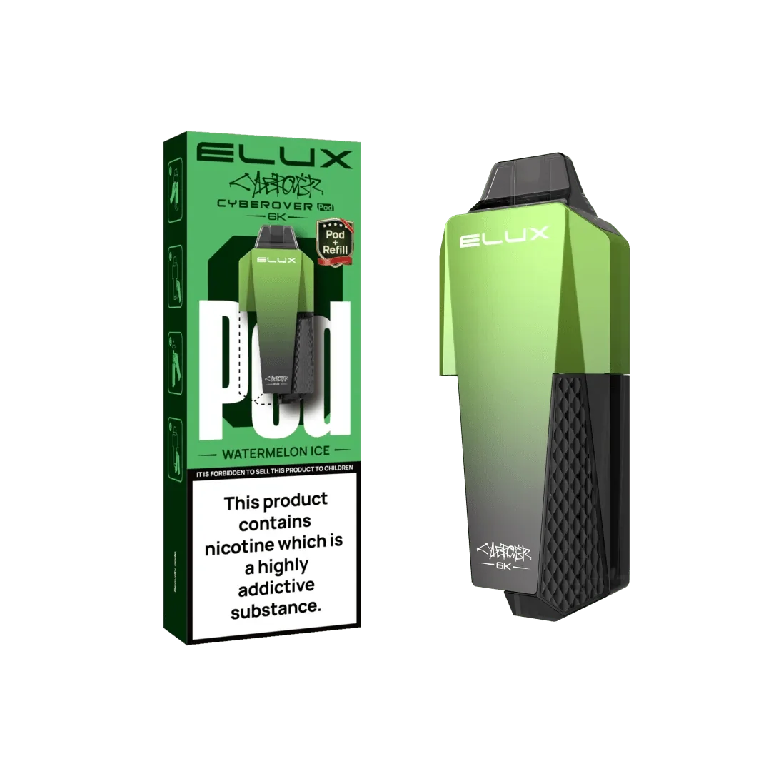 Elux Cyberover 6000 Prefilled Pods - Box of 5