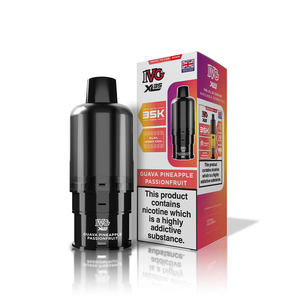 IVG XL 35K Prefilled Pods Box of 10