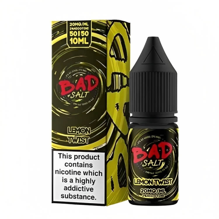 Pack of 10 Bad Salt 10ml Nic Salt
