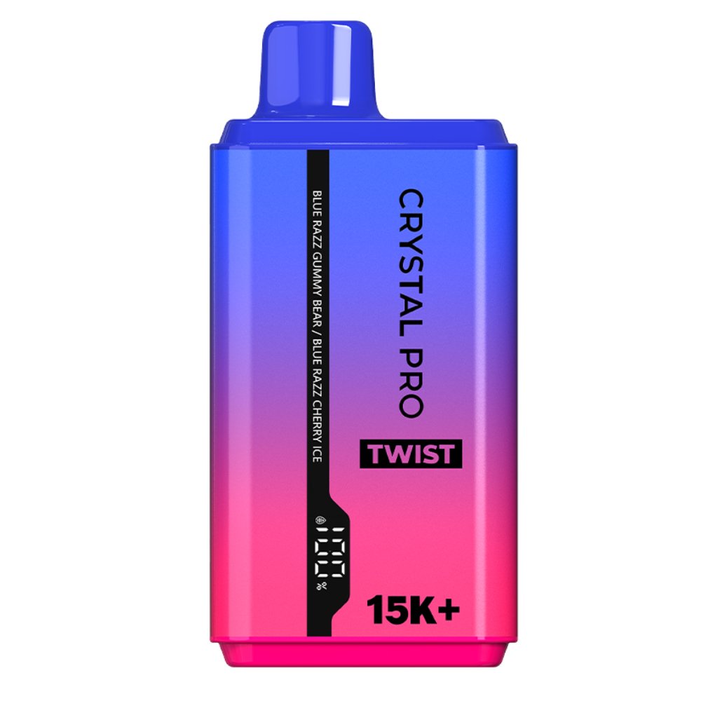 Crystal Pro Twist 15K Puffs Vape | Box of 10