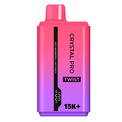 Crystal Pro Twist 15K Puffs Vape | Box of 10