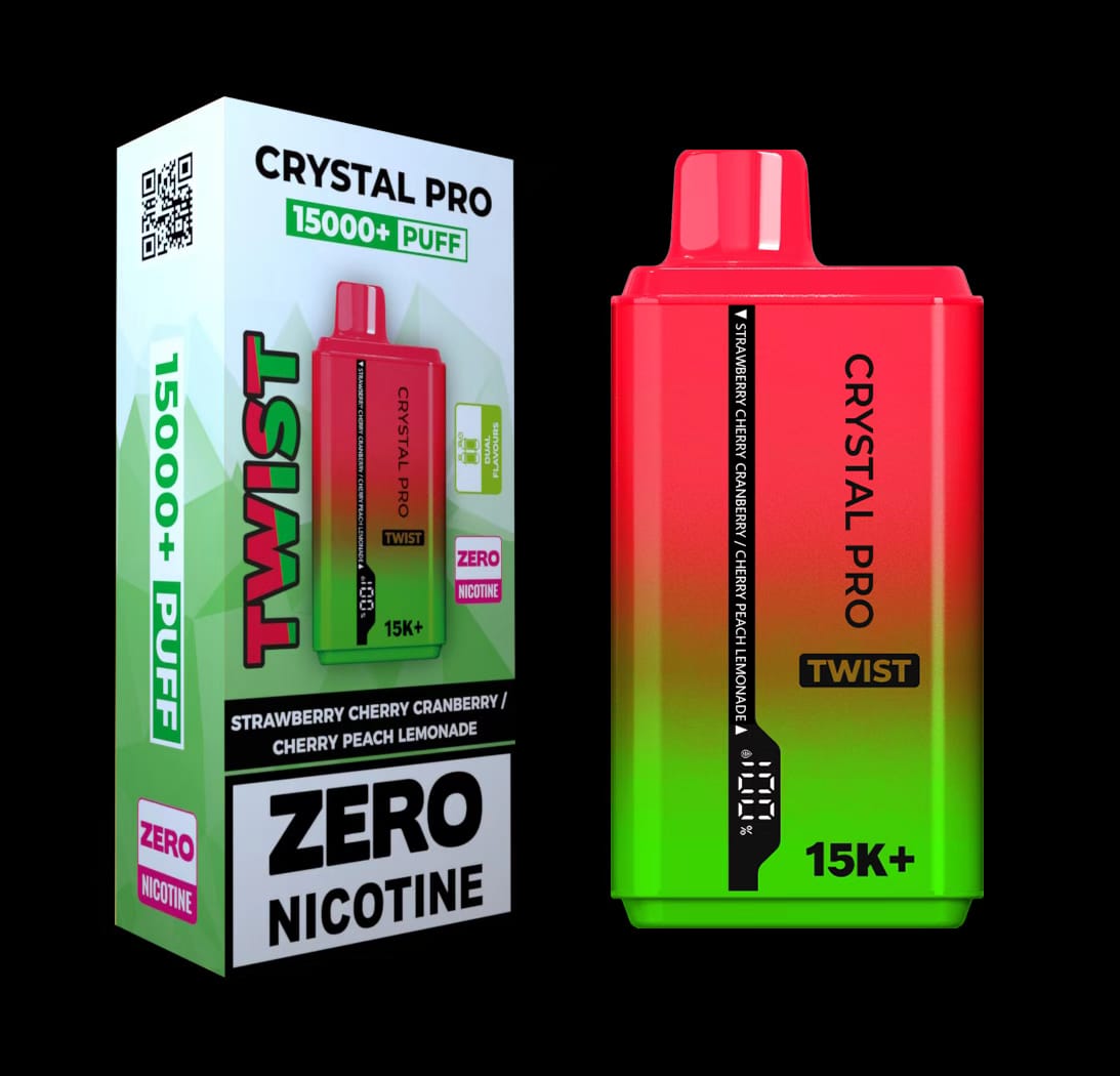 Crystal Pro Twist 15K Puffs Vape | Box of 10