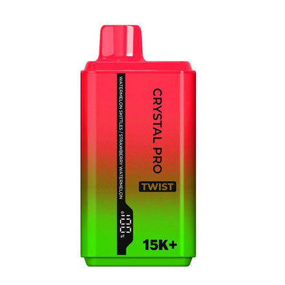 Crystal Pro Twist 15K Puffs Vape | Box of 10