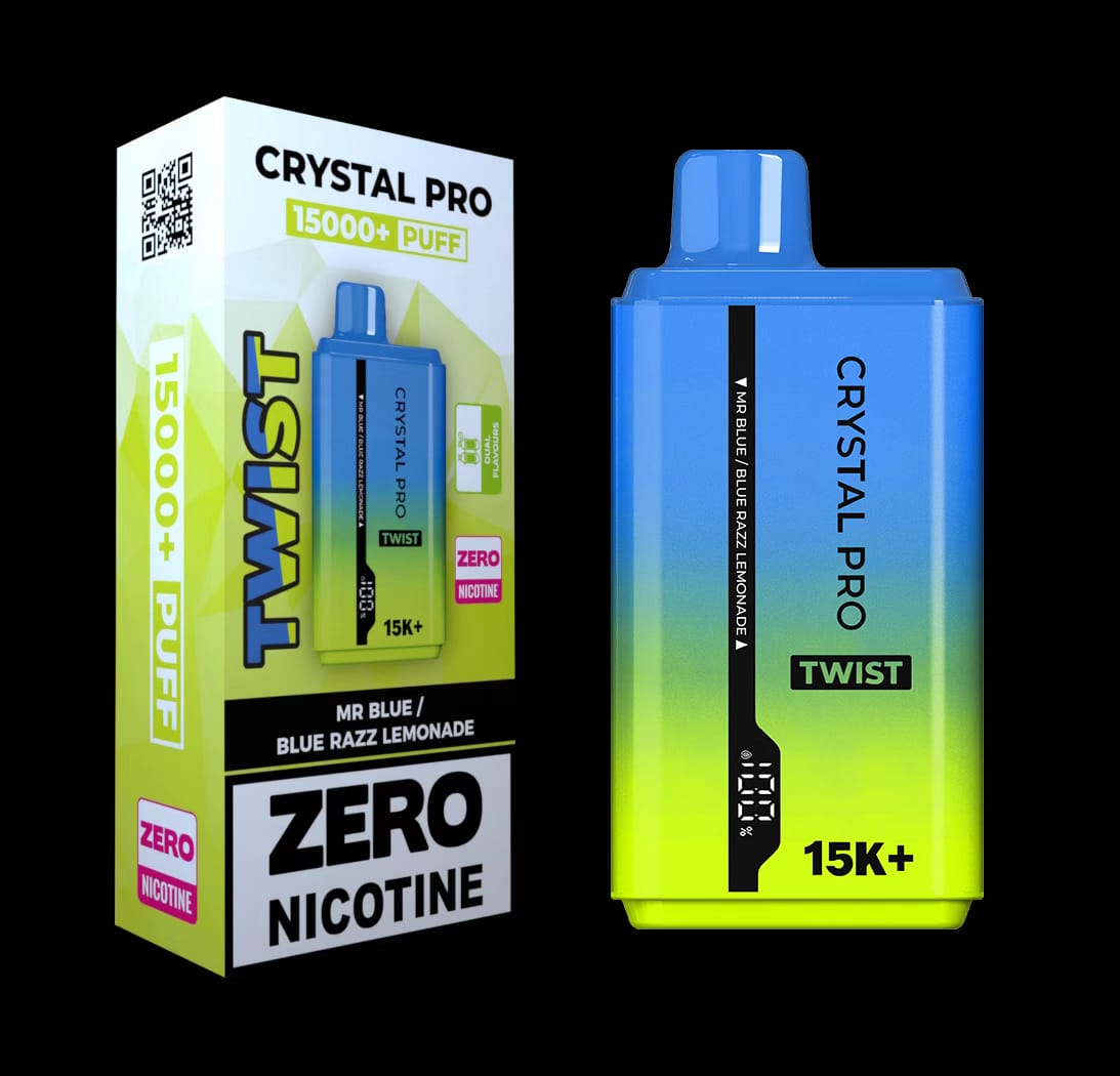 Crystal Pro Twist 15K Puffs Vape | Box of 10