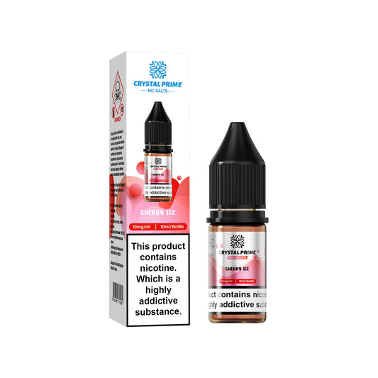 Crystal Prime Nic Salts 10mg 20mg - Pack of 10