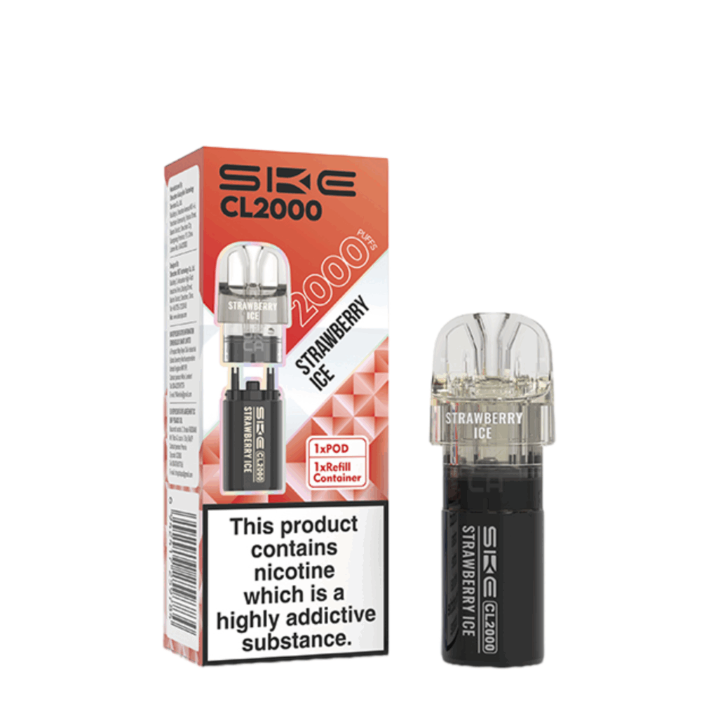 Box of 10 - SKE CL2000 Prefilled Replacement Pods
