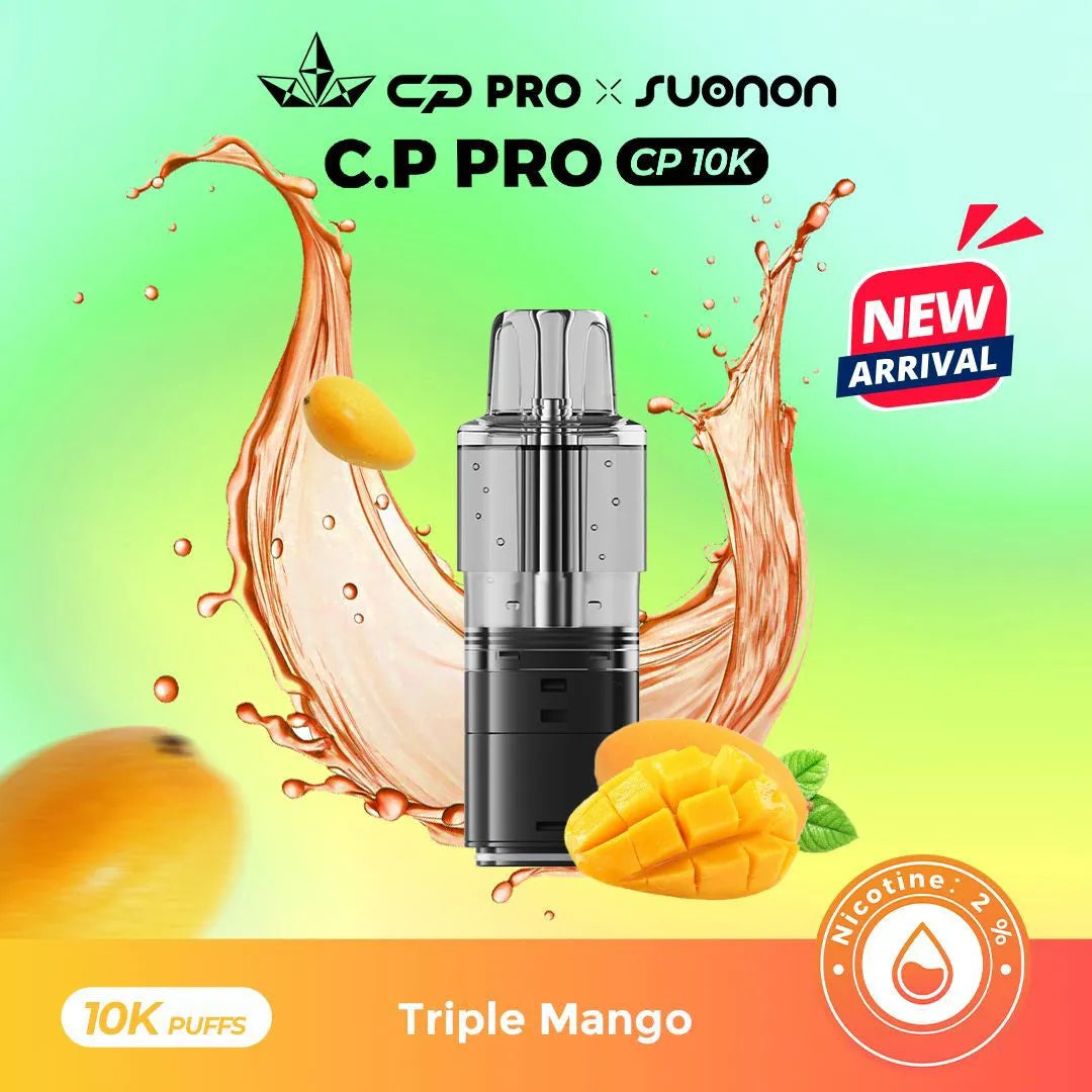 Crystal Pro CP10K Prefilled Pods (Box of 5)