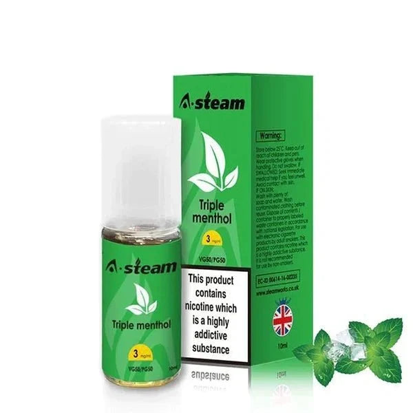 A Steam 10ML Eliquid Box of 10