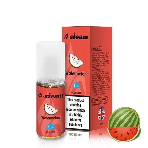 A Steam 10ML Eliquid Box of 10