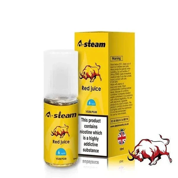 A Steam 10ML Eliquid Box of 10