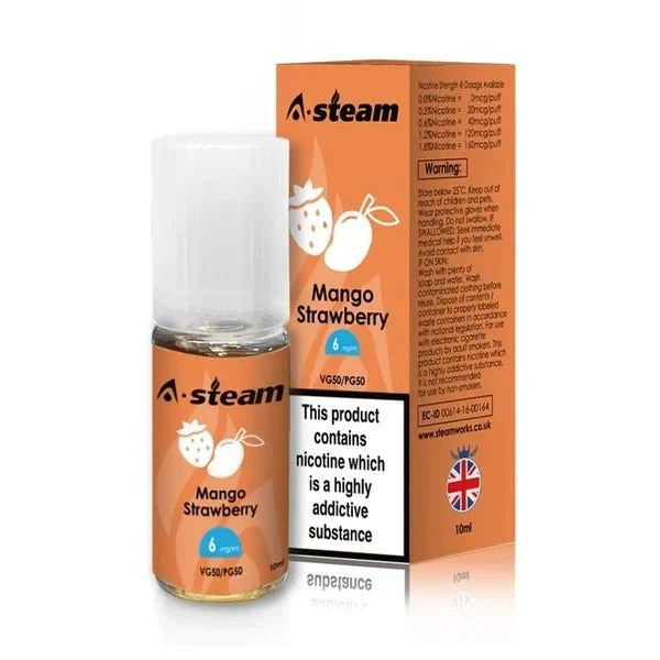 A Steam 10ML Eliquid Box of 10