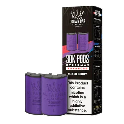 Al Fakher 30k Hypermax Pods-Box of 5