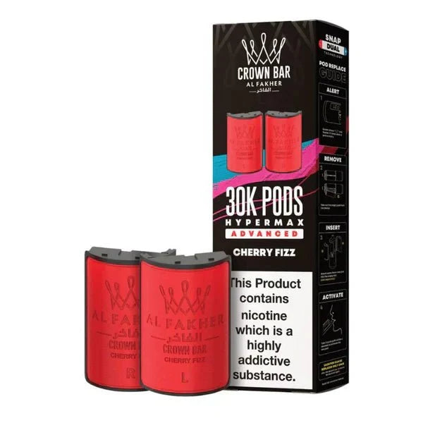 Al Fakher 30k Hypermax Pods-Box of 5