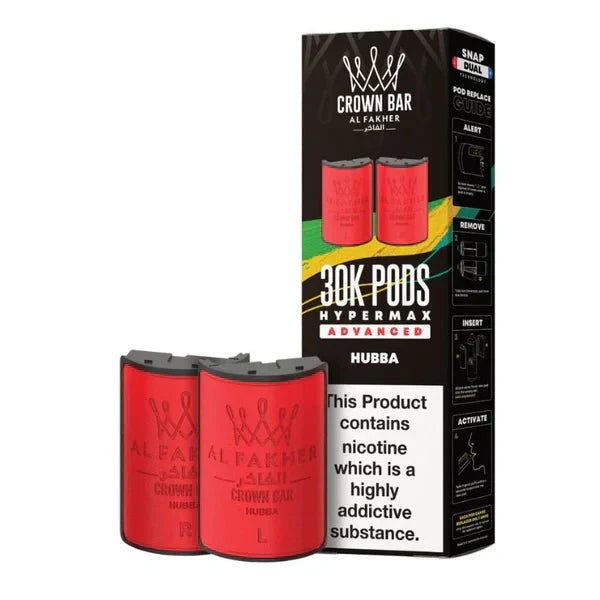 Al Fakher 30k Hypermax Pods-Box of 5