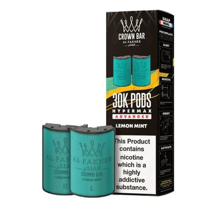 Al Fakher 30k Hypermax Pods-Box of 5