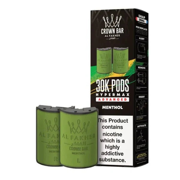 Al Fakher 30k Hypermax Pods-Box of 5