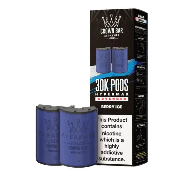 Al Fakher 30k Hypermax Pods-Box of 5