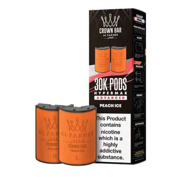 Al Fakher 30k Hypermax Pods-Box of 5