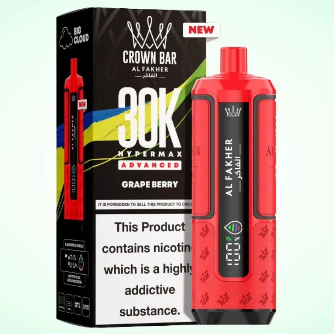 Al Fakher 30K Hypermax Vape Kit (Box of 5)