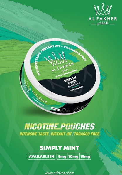 Al Fakher Nicotine Pouches - Pack of 5