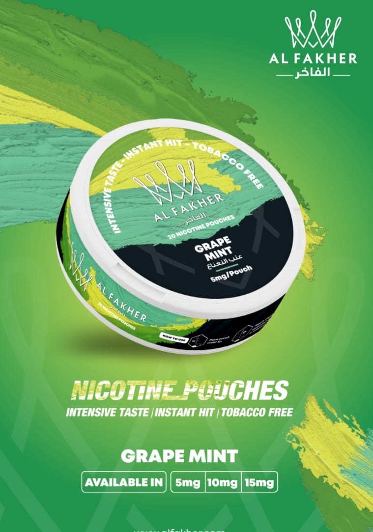 Al Fakher Nicotine Pouches - Pack of 5