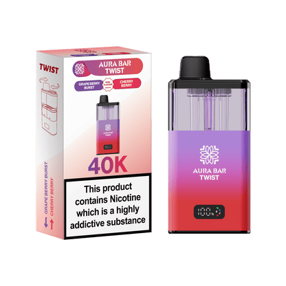 Aura Bar Twist 40k Prefilled Pod Kit (Box of 5)