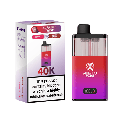 Aura Bar Twist 40k Prefilled Pod Kit (Box of 5)