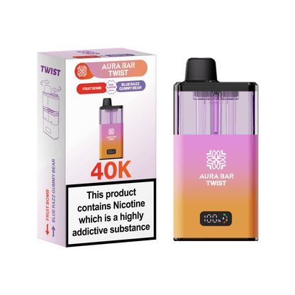 Aura Bar Twist 40k Prefilled Pod Kit (Box of 5)