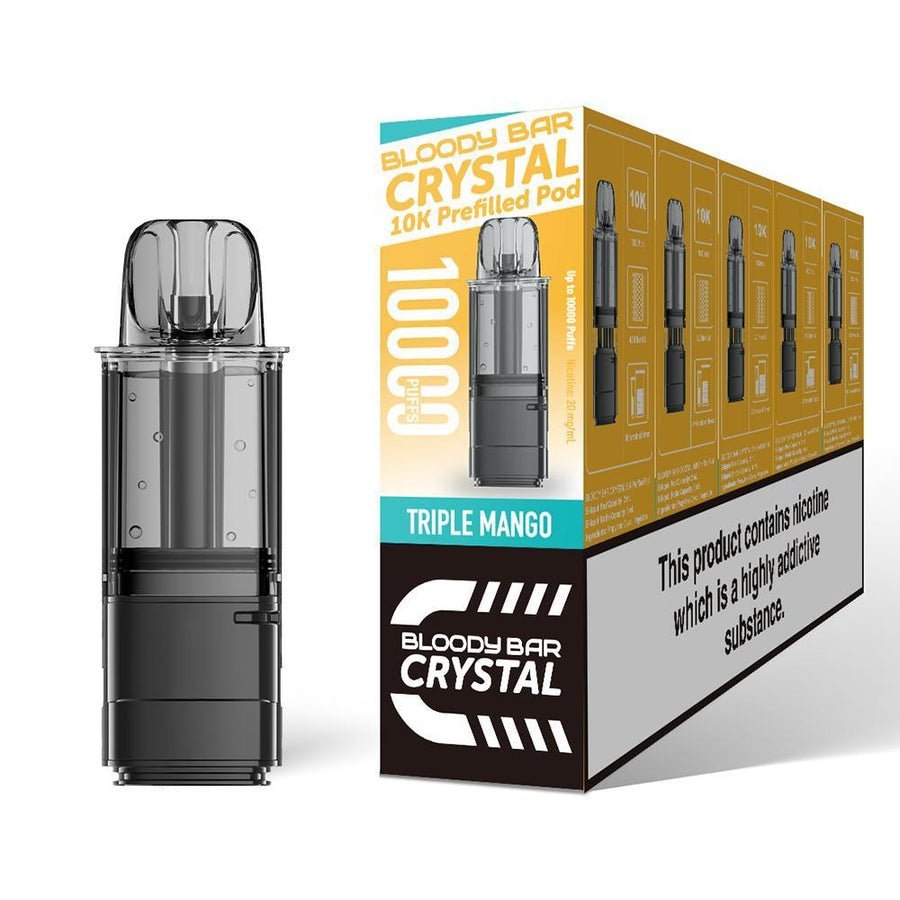 Bloody Bar Crystal 10k Replacement Pods Pack of 5