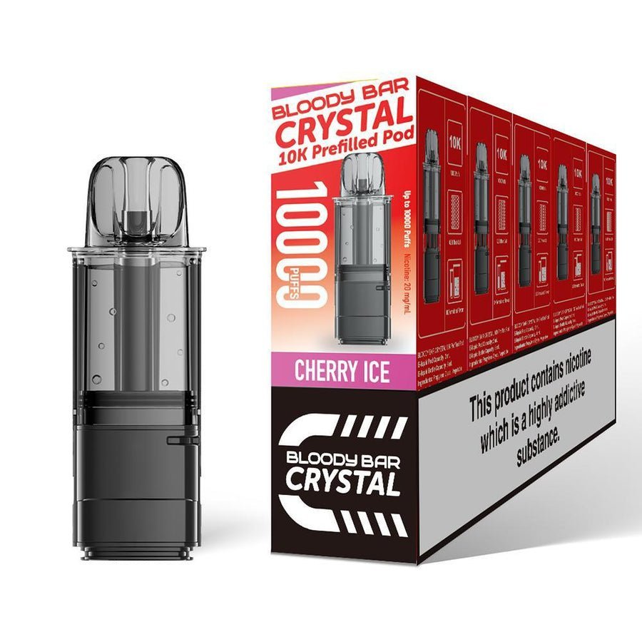 Bloody Bar Crystal 10k Replacement Pods Pack of 5