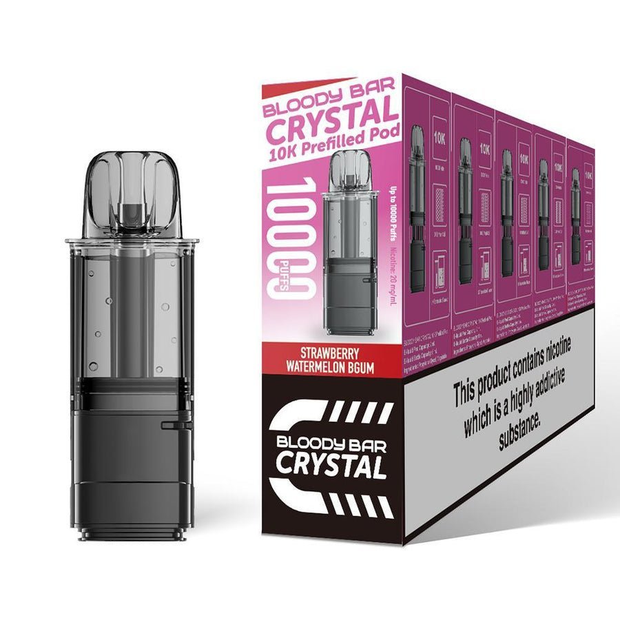 Bloody Bar Crystal 10k Replacement Pods Pack of 5