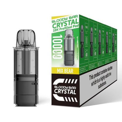 Bloody Bar Crystal 10k Replacement Pods Pack of 5