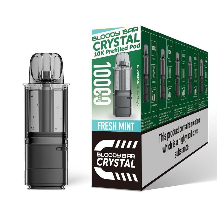 Bloody Bar Crystal 10k Replacement Pods Pack of 5