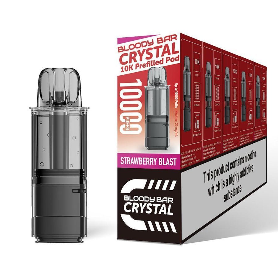 Bloody Bar Crystal 10k Replacement Pods Pack of 5