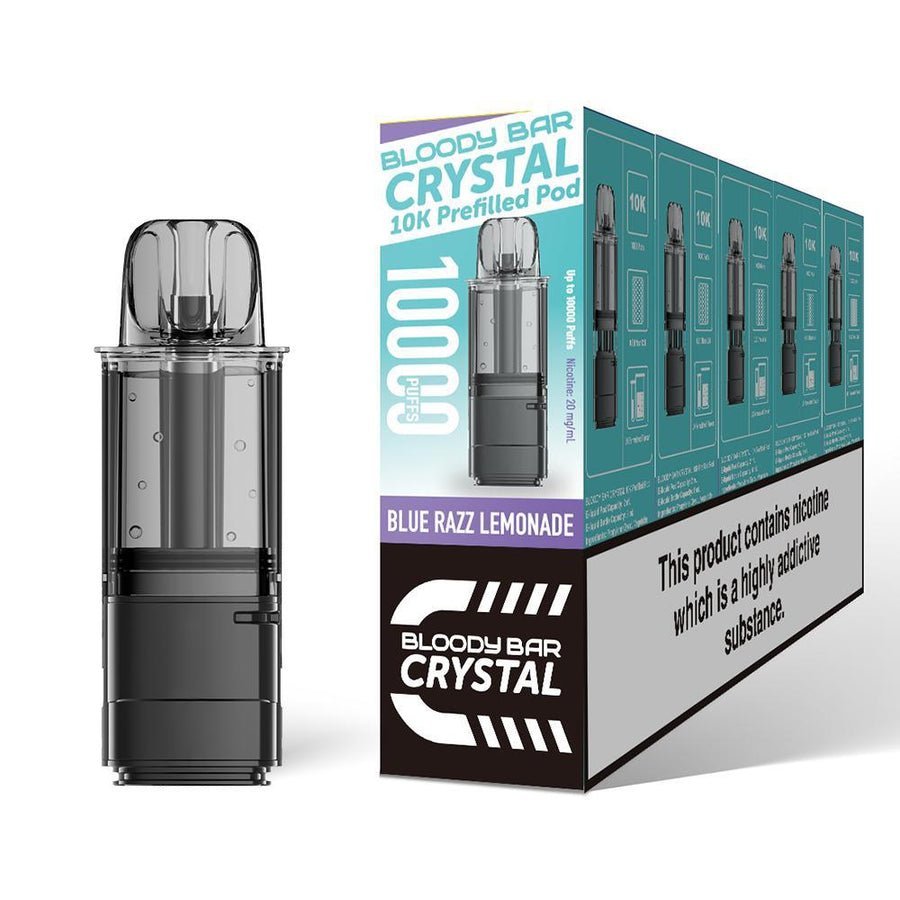Bloody Bar Crystal 10k Replacement Pods Pack of 5
