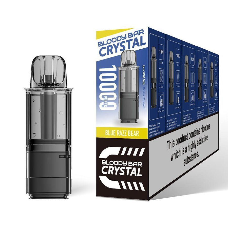 Bloody Bar Crystal 10k Replacement Pods Pack of 5