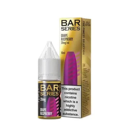 Box Of 10 - Bar Series Gold Edition 10ML Nic Salts