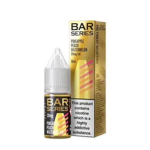Box Of 10 - Bar Series Gold Edition 10ML Nic Salts