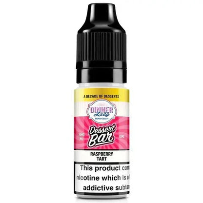 Box of 10 - Dinner Lady Dessert Bar 10Ml Nic Salts
