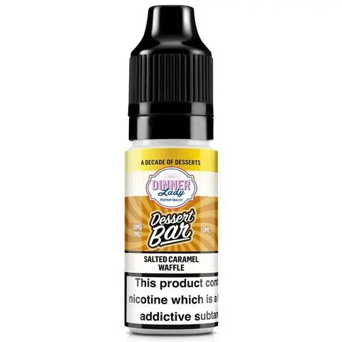 Box of 10 - Dinner Lady Dessert Bar 10Ml Nic Salts