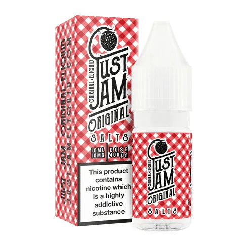Box of 10 - Just Jam 10ML Eliquid Nic Salts