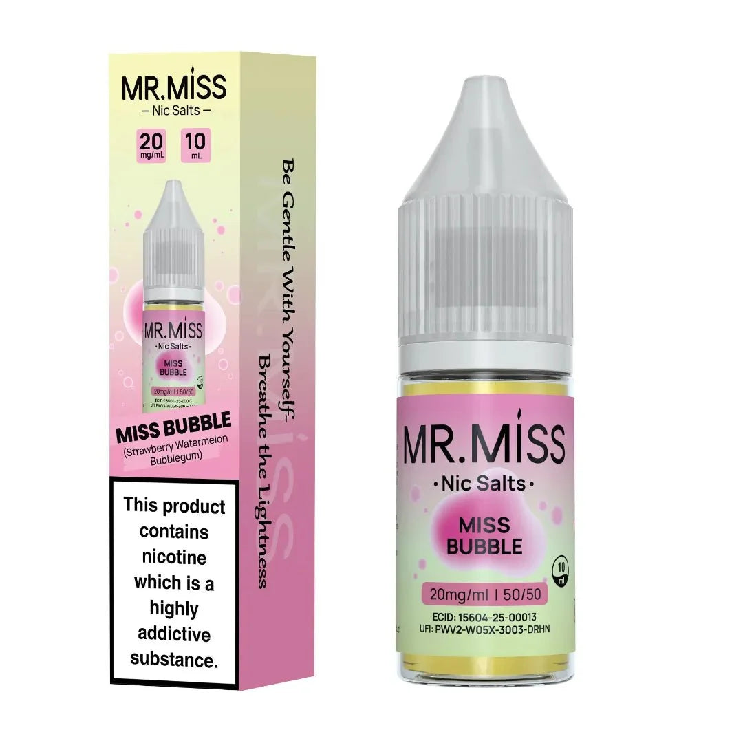 Box of 10 - Mr. Miss Nic Salts
