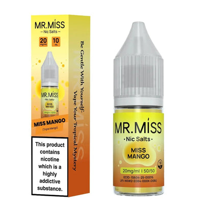 Box of 10 - Mr. Miss Nic Salts