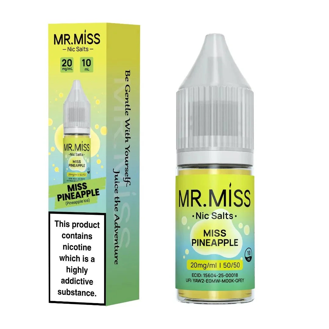Box of 10 - Mr. Miss Nic Salts