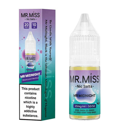 Box of 10 - Mr. Miss Nic Salts