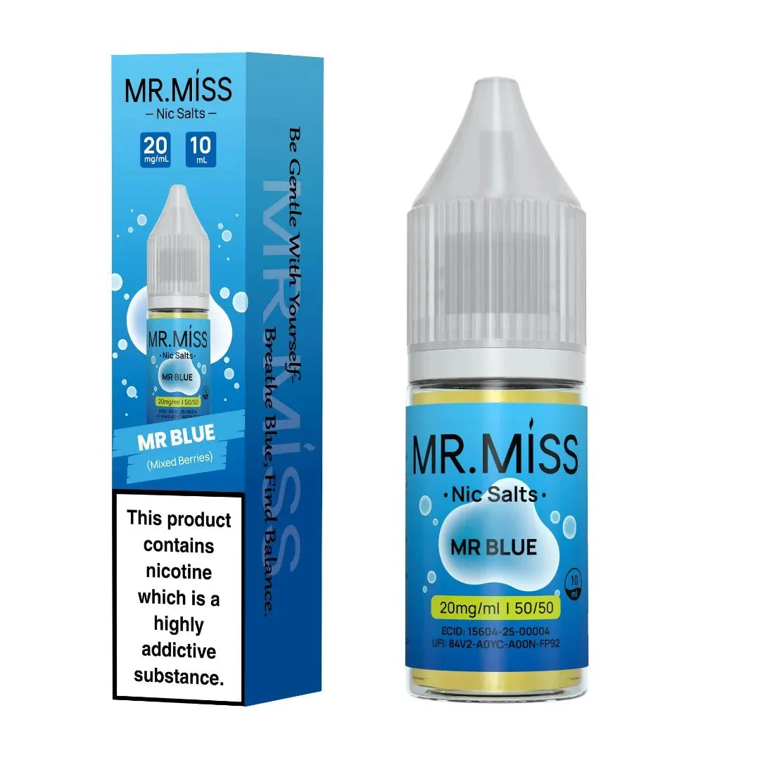 Box of 10 - Mr. Miss Nic Salts