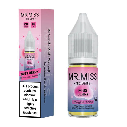 Box of 10 - Mr. Miss Nic Salts